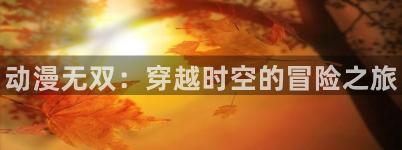 里番动画观看：动漫无双：穿越时空的冒险之旅